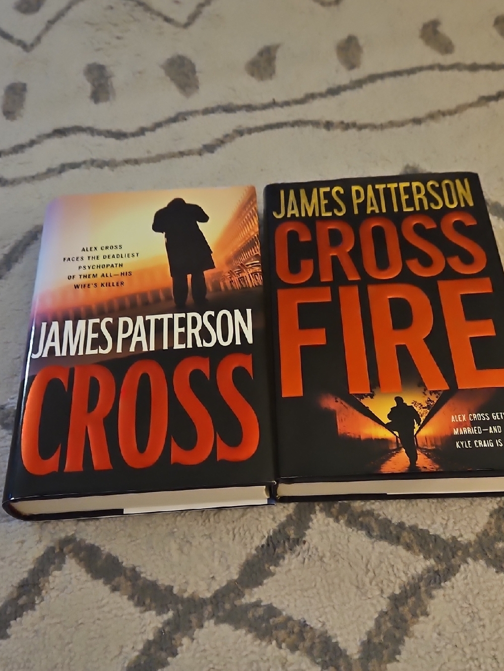 Cross & Cross Fire - Orange Black Hardcover Book Set